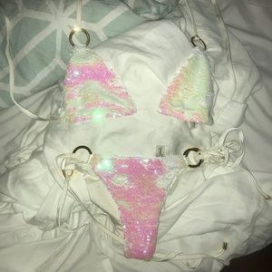 White Beach Bunny Swim Bikini